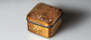 蒔絵　香合 青貝象嵌鳳凰蒔絵香合 文化遺産オンライン