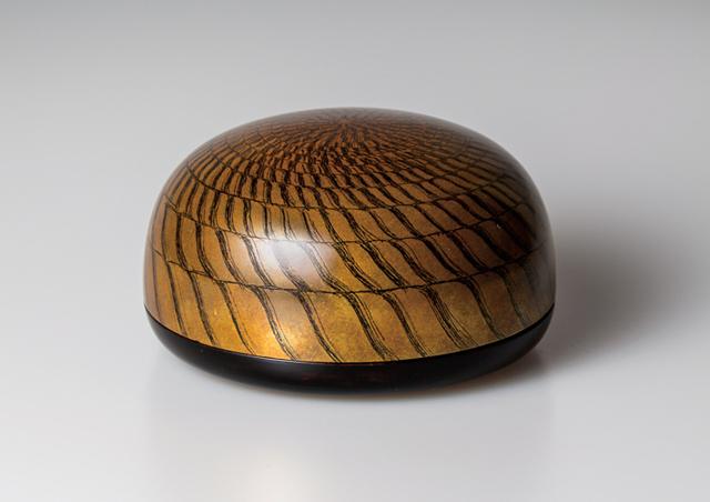 竹雕刻花 蒔絵香合 竹に花蒔絵 香箱(二段小箱) 江戸末から明治 | 古美術ささき