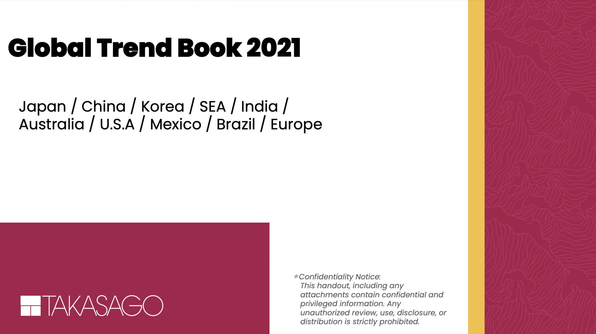 Global Trend Book